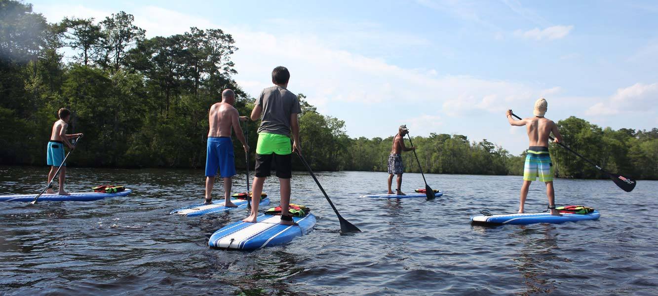 waccamaw river, paddle board, paddle boarding myrtle beach
